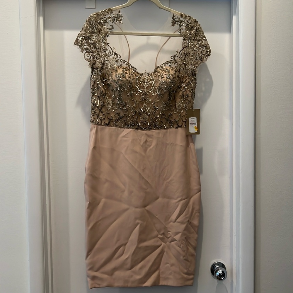 Reem Acra Couture Dress